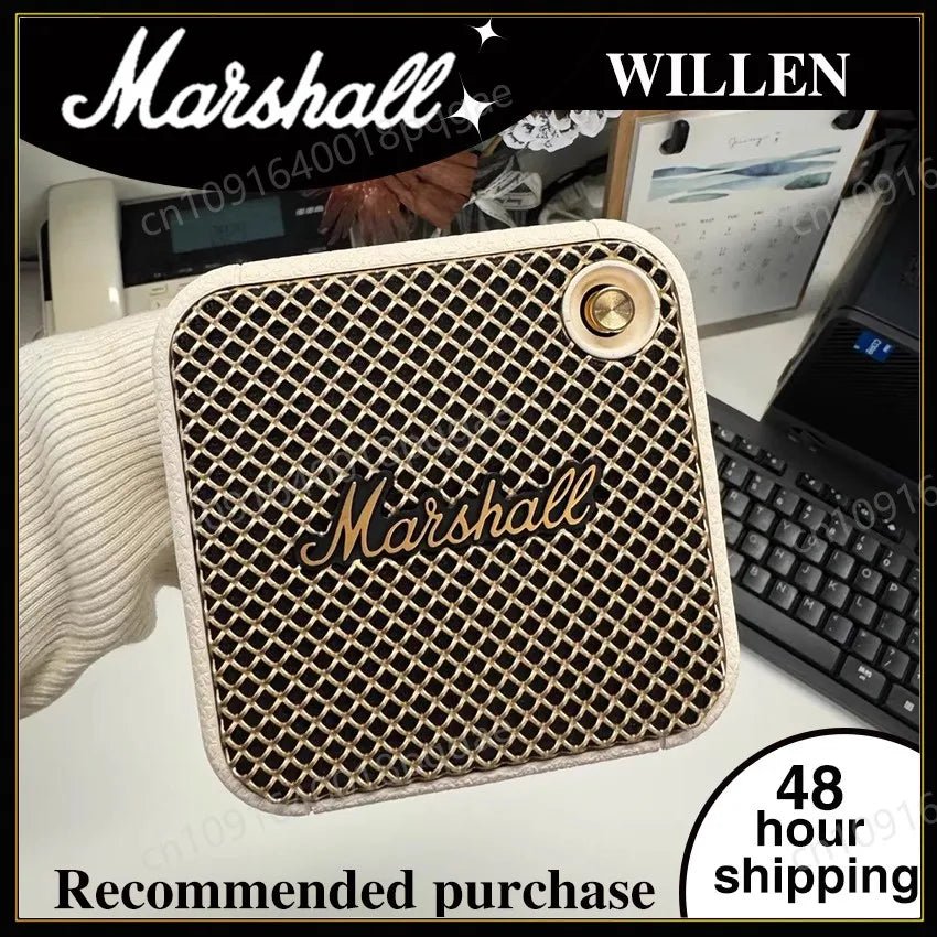 Original MARSHALL WILLEN haut - parleur Bluetooth cheval extérieur étanche haut - parleur de sport appelable stéréo basse son haut - parleur Portable - Mr Connected