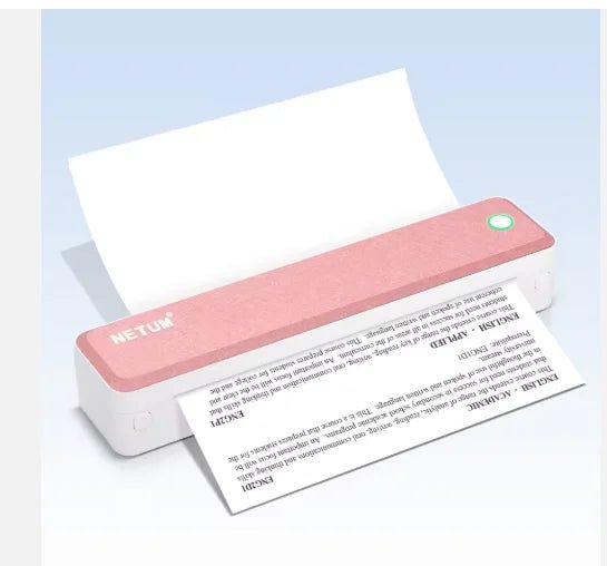 A4 Bluetooth voyage d'affaires imprimer partout sans encre 203DPI Portable imprimante thermique Rechargeable LT - P10 - Mr Connected