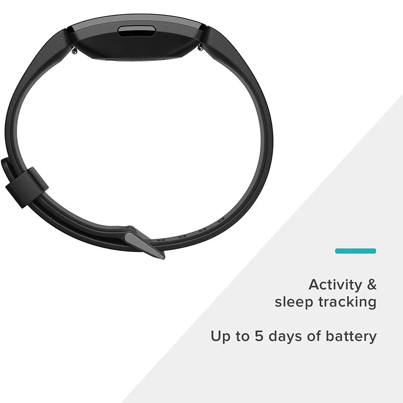 Fitbit Inspire HR Smart Fitness Tracker montre moniteur de fréquence cardiaque étapes de sommeil nager étanche Bracelet d'exercice de santé - Mr Connected
