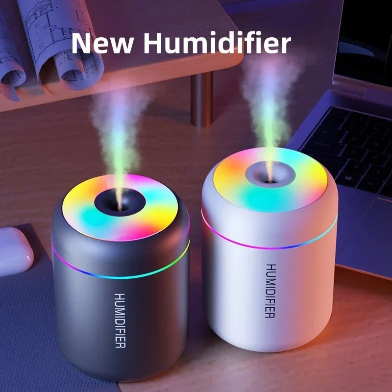 Mini humidificateur d'air électrique USB 180ML, diffuseur d'arôme, purificateur d'huile essentielle, brumisateur d'aromathérapie, lumières pour voiture, maison, chambre à coucher - Mr Connected