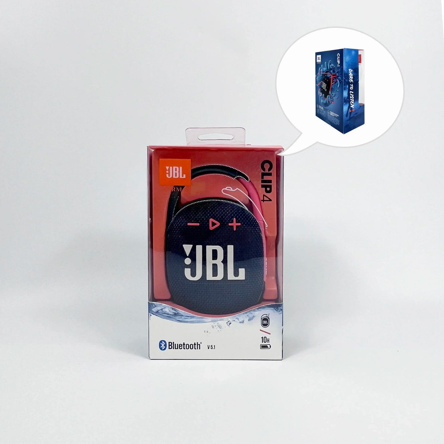 Original JBL CLIP 4 sans fil Bluetooth haut - parleur Portable caisson de basses haut - parleur extérieur Mini haut - parleur IP67 anti - poussière et étanche - Mr Connected