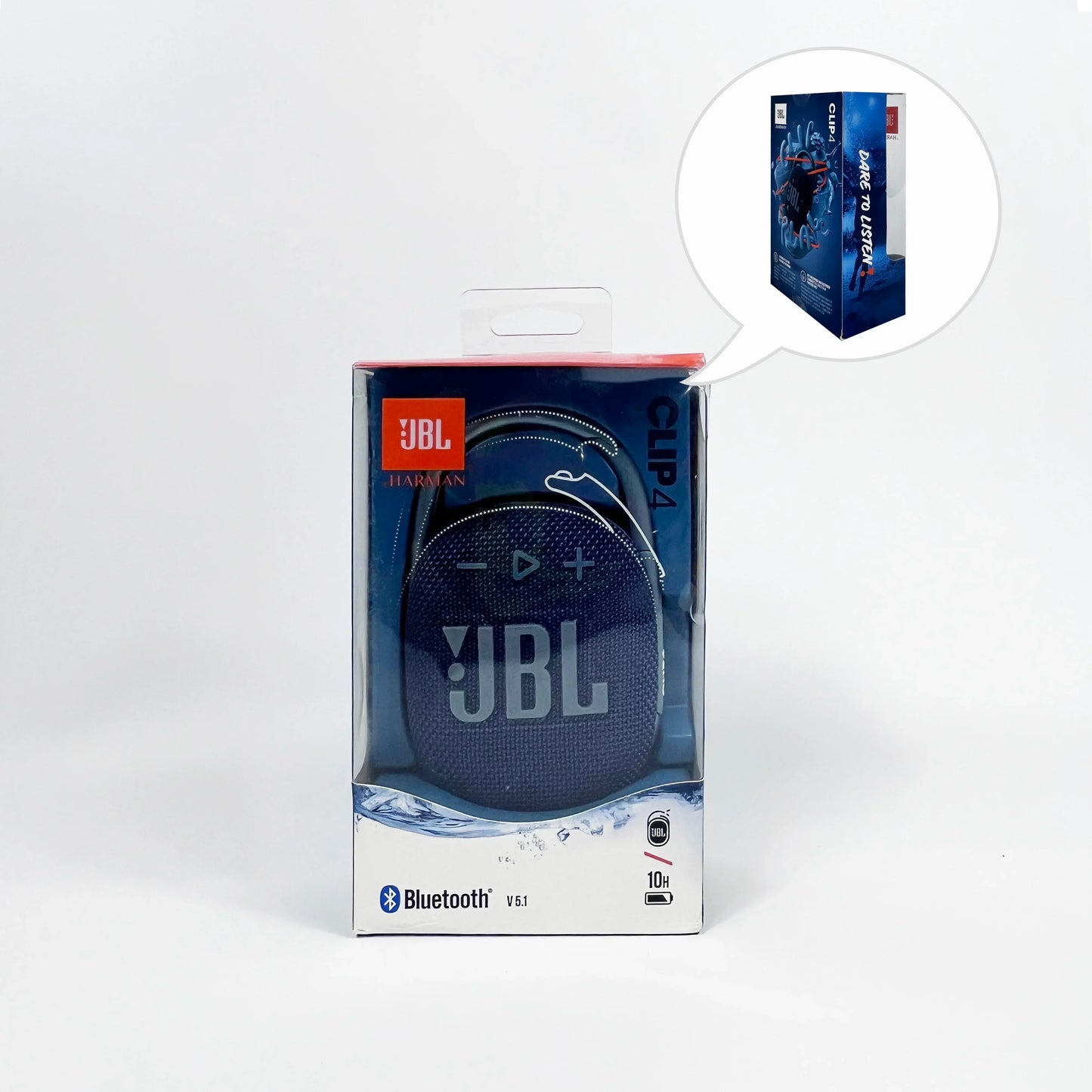 Original JBL CLIP 4 sans fil Bluetooth haut - parleur Portable caisson de basses haut - parleur extérieur Mini haut - parleur IP67 anti - poussière et étanche - Mr Connected