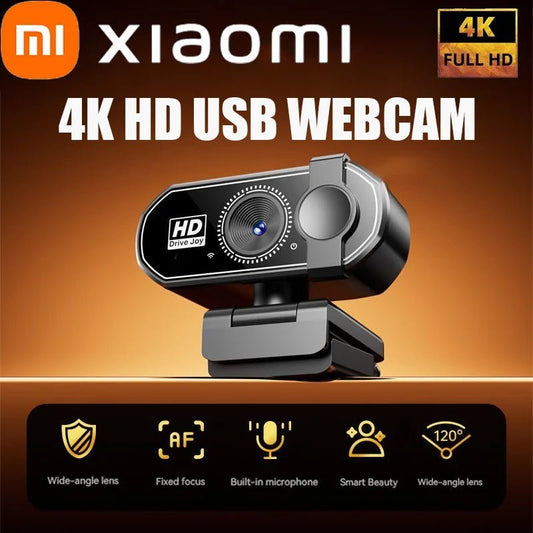 ⭐ Xiaomi Q27 – Webcam 4K UHD Autofocus avec Micro Anti - Bruit - Mr Connected