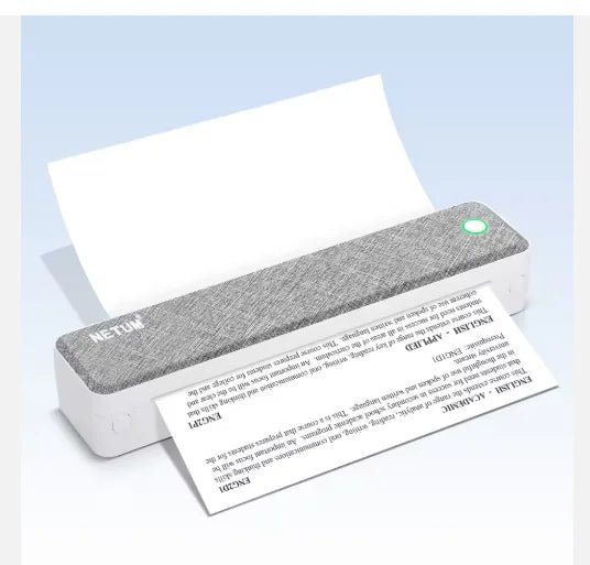 A4 Bluetooth voyage d'affaires imprimer partout sans encre 203DPI Portable imprimante thermique Rechargeable LT - P10 - Mr Connected