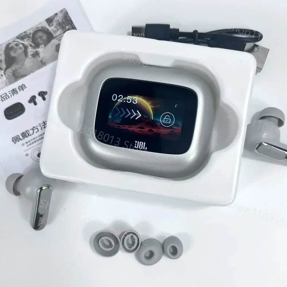 JBL Live Beam 3 Écouteurs fermés sans fil à suppression de bruit, 6 microphones pour une communication parfaite, étanche IP55 - Mr Connected