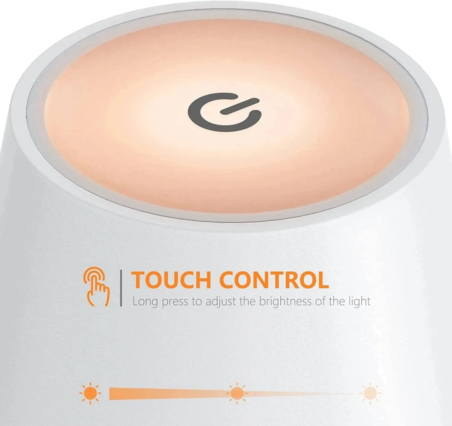 Lampe de bureau LED Portable, Rechargeable, 3 couleurs, à gradation continue, 5000mAh, pour Restaurant, chambre à coucher, Bars, maison, Patio, extérieur - Mr Connected