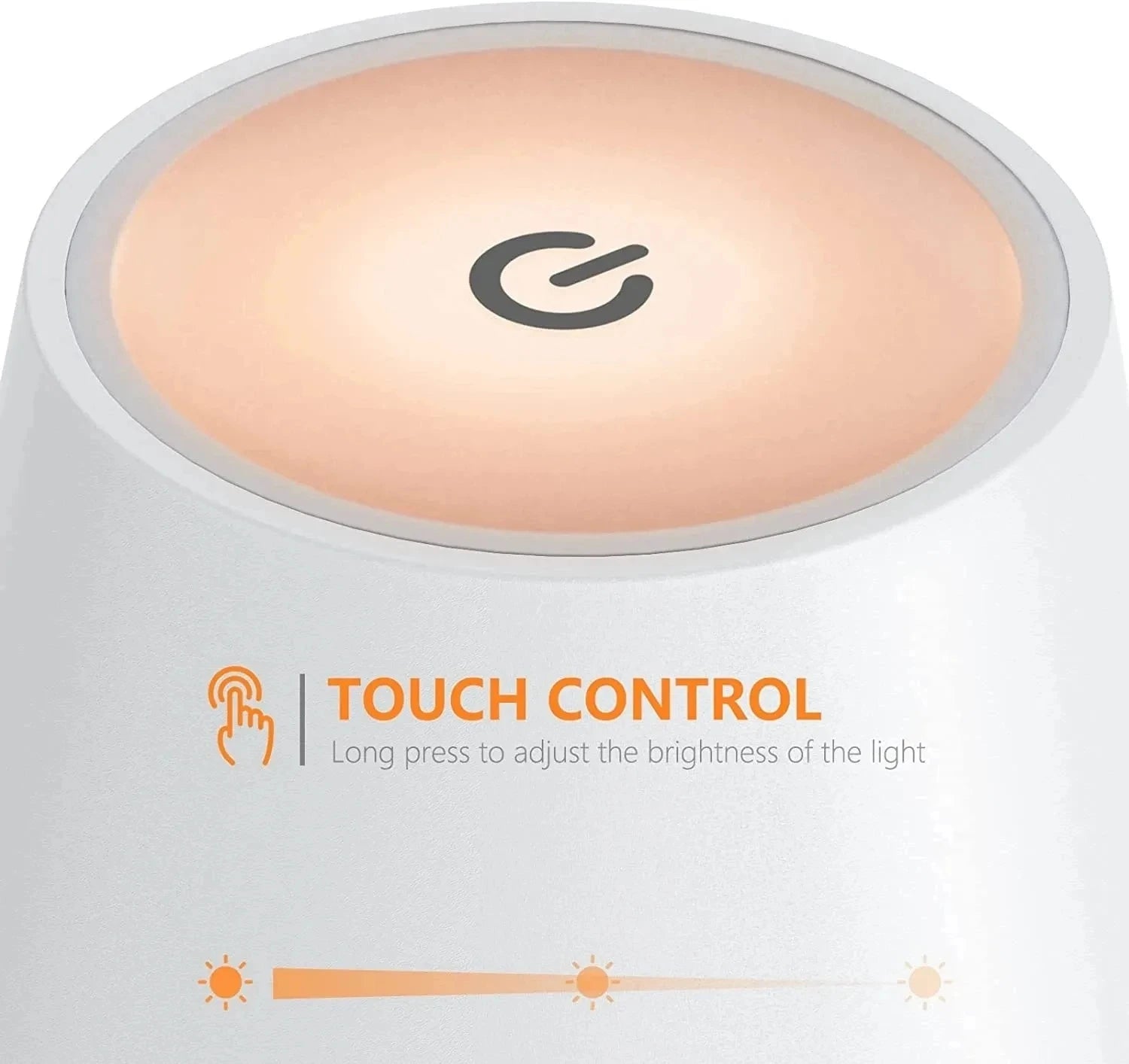 Lampe de bureau LED Portable, Rechargeable, 3 couleurs, à gradation continue, 5000mAh, pour Restaurant, chambre à coucher, Bars, maison, Patio, extérieur - Mr Connected