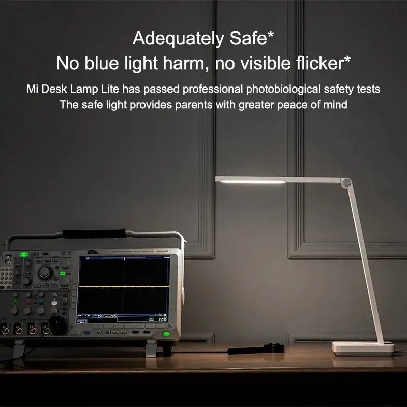 Xiaomi Mijia lampe de Table Lite Mi LED lampe de bureau pliante Protection des yeux 4000K 500Lumens gradation lampe de Table veilleuse - Mr Connected