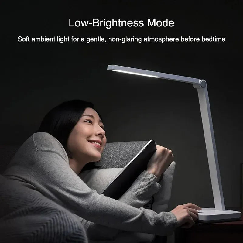 Xiaomi Mijia lampe de Table Lite Mi LED lampe de bureau pliante Protection des yeux 4000K 500Lumens gradation lampe de Table veilleuse - Mr Connected