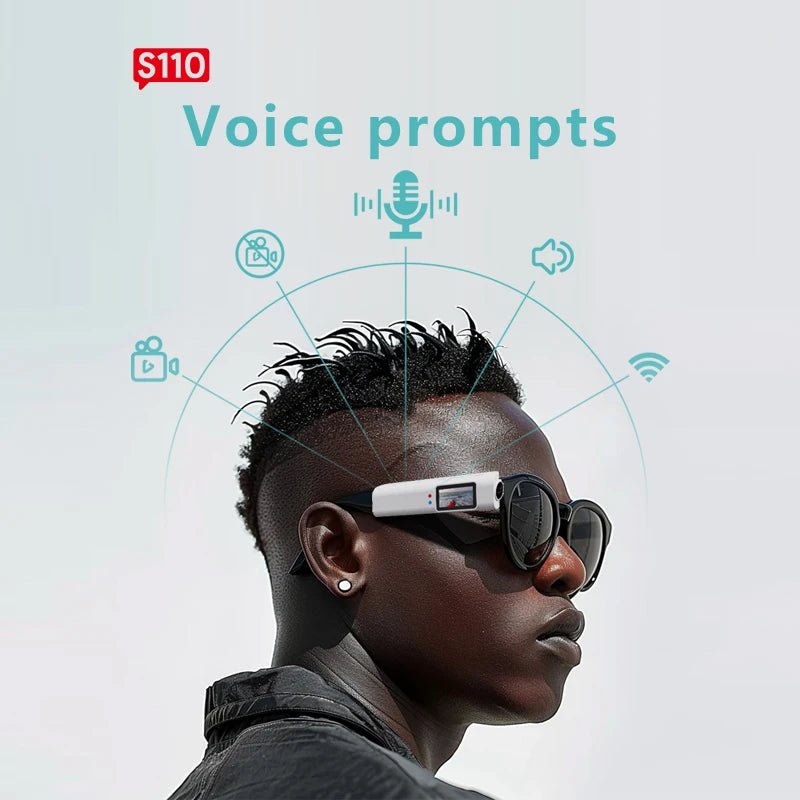 Xiaomi 4K Mini FPV lunettes prise de vue vidéo micro - caméra HD WiFi casque Intelligent lunettes enregistrement vidéo et sonore WiFi APP - Mr Connected