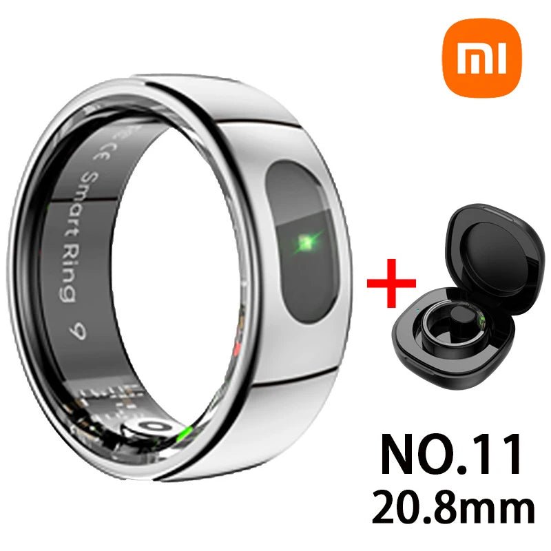 Xiaomi – anneau intelligent Bluetooth, moniteur de santé, fréquence cardiaque, sang, oxygène, sommeil, contrôle du corps, étanche, pour Android IOS, nouveau - Mr Connected