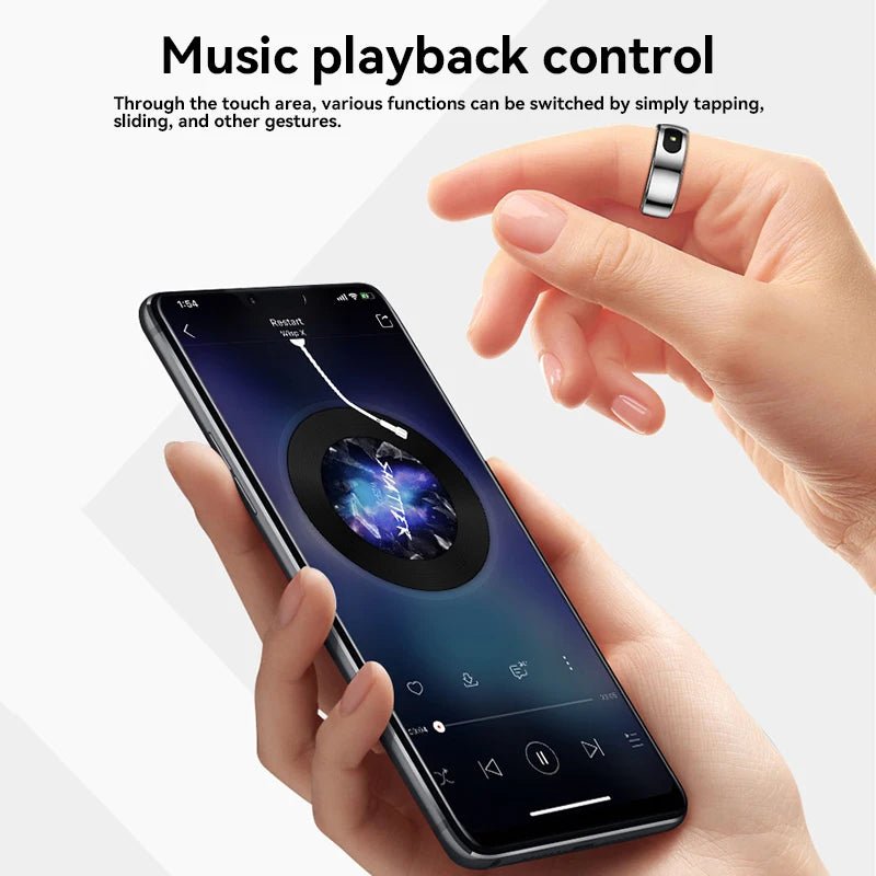 Xiaomi – anneau intelligent Bluetooth, moniteur de santé, fréquence cardiaque, sang, oxygène, sommeil, contrôle du corps, étanche, pour Android IOS, nouveau - Mr Connected