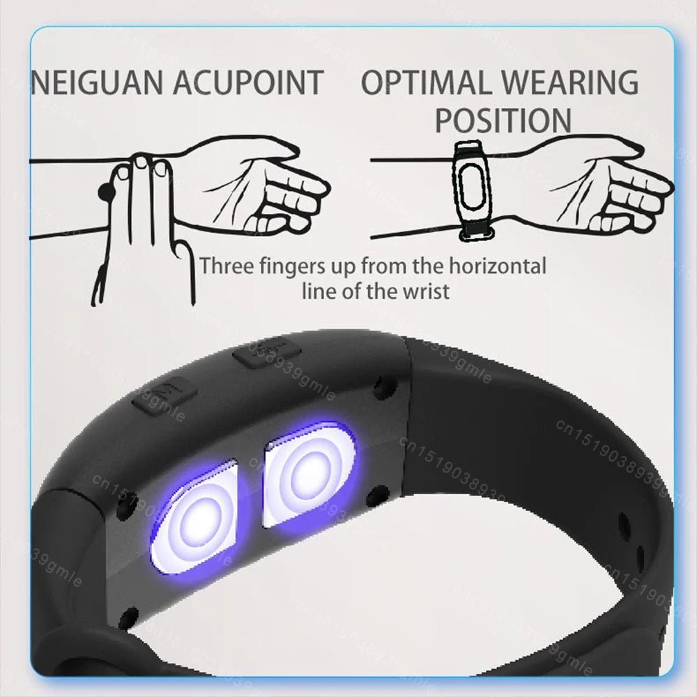 Bracelet de sommeil à micro - courant CES, montre de sommeil rapide, aide à la relaxation, anti - anlande, inaute, hypnose, outil d'aide au sommeil - Mr Connected