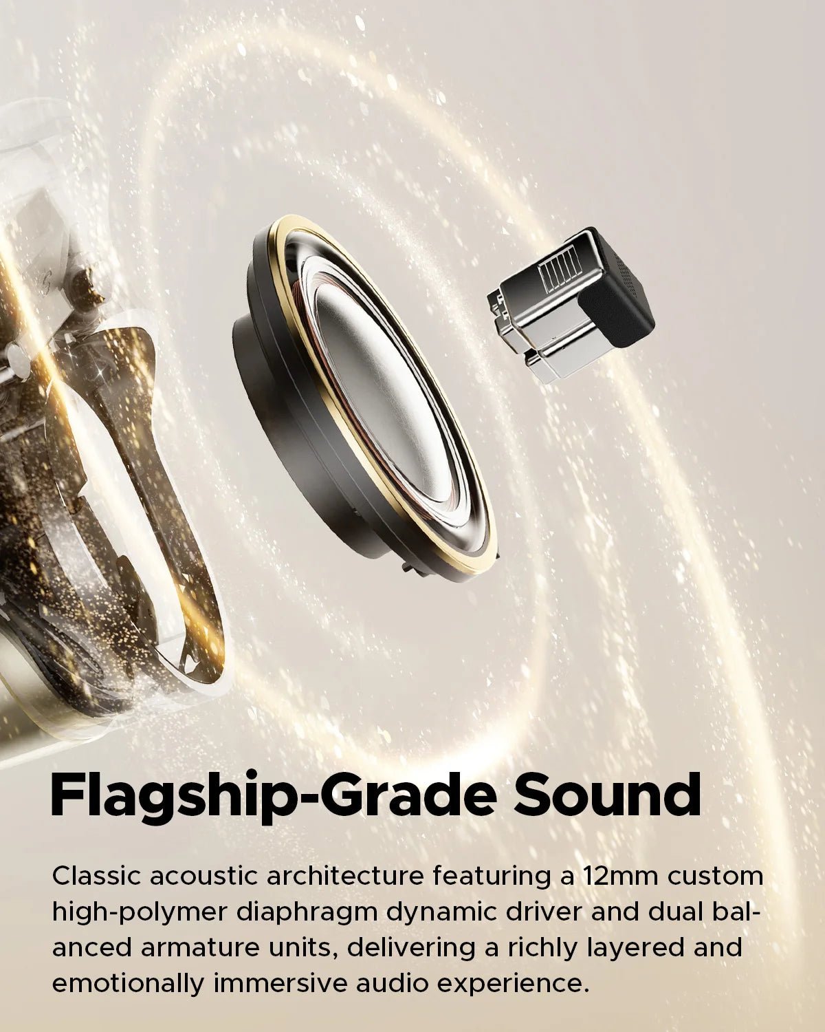 SoundPEATS H3 Hybrid 3 Driver Écouteurs sans fil Bluetooth 5.4, 55 dB Adaptatif ANC, LDAC et aptX Audio haute résolution sans perte, 6 micros CVC8 - Mr Connected