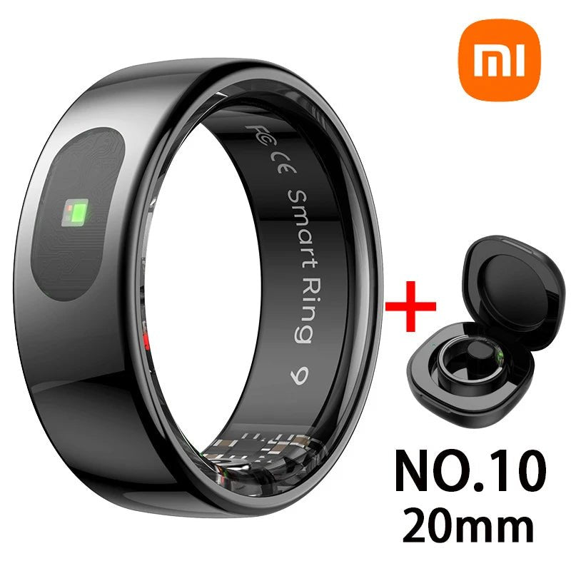 Xiaomi – anneau intelligent Bluetooth, moniteur de santé, fréquence cardiaque, sang, oxygène, sommeil, contrôle du corps, étanche, pour Android IOS, nouveau - Mr Connected