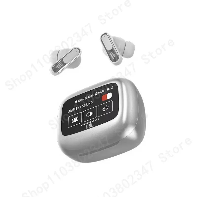 Original JBL LIVE BEAM 3 véritable casque sans fil Bluetooth écouteurs antibruit LED boîte d'affichage intelligente casque JBL Live Bea3 - Mr Connected