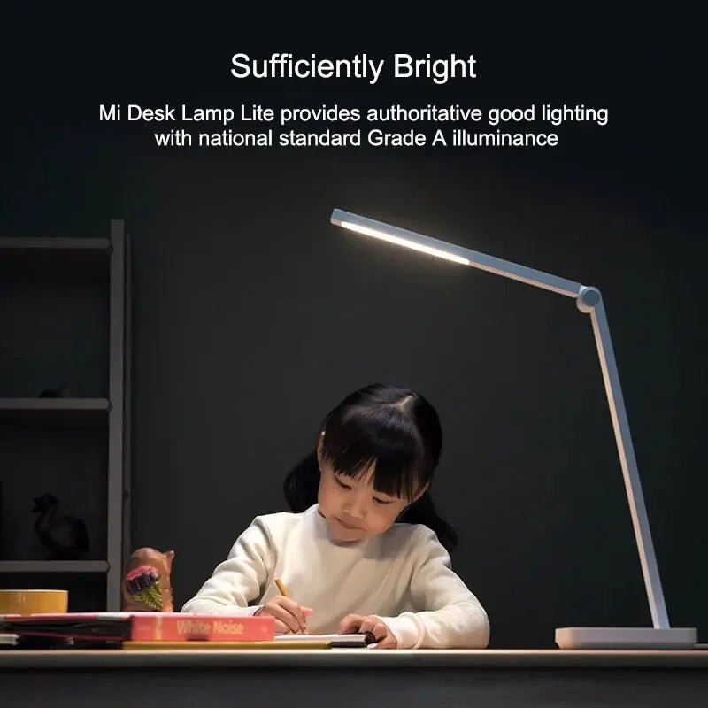 Xiaomi Mijia lampe de Table Lite Mi LED lampe de bureau pliante Protection des yeux 4000K 500Lumens gradation lampe de Table veilleuse - Mr Connected
