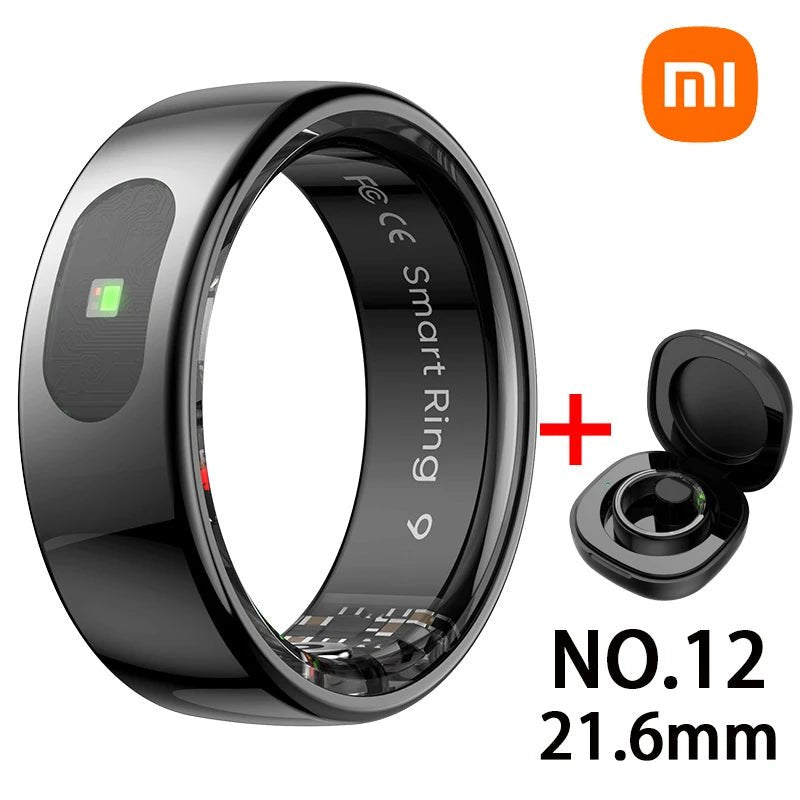 Xiaomi – anneau intelligent Bluetooth, moniteur de santé, fréquence cardiaque, sang, oxygène, sommeil, contrôle du corps, étanche, pour Android IOS, nouveau - Mr Connected