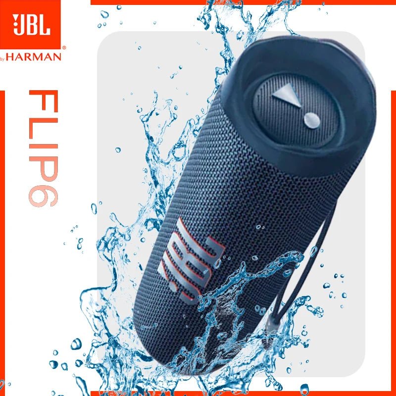 Original JBL FLIP 6 haut - parleur Bluetooth FLIP6 Portable IPX7 étanche extérieur stéréo basse musique piste haut - parleur indépendant Tweeter - Mr Connected