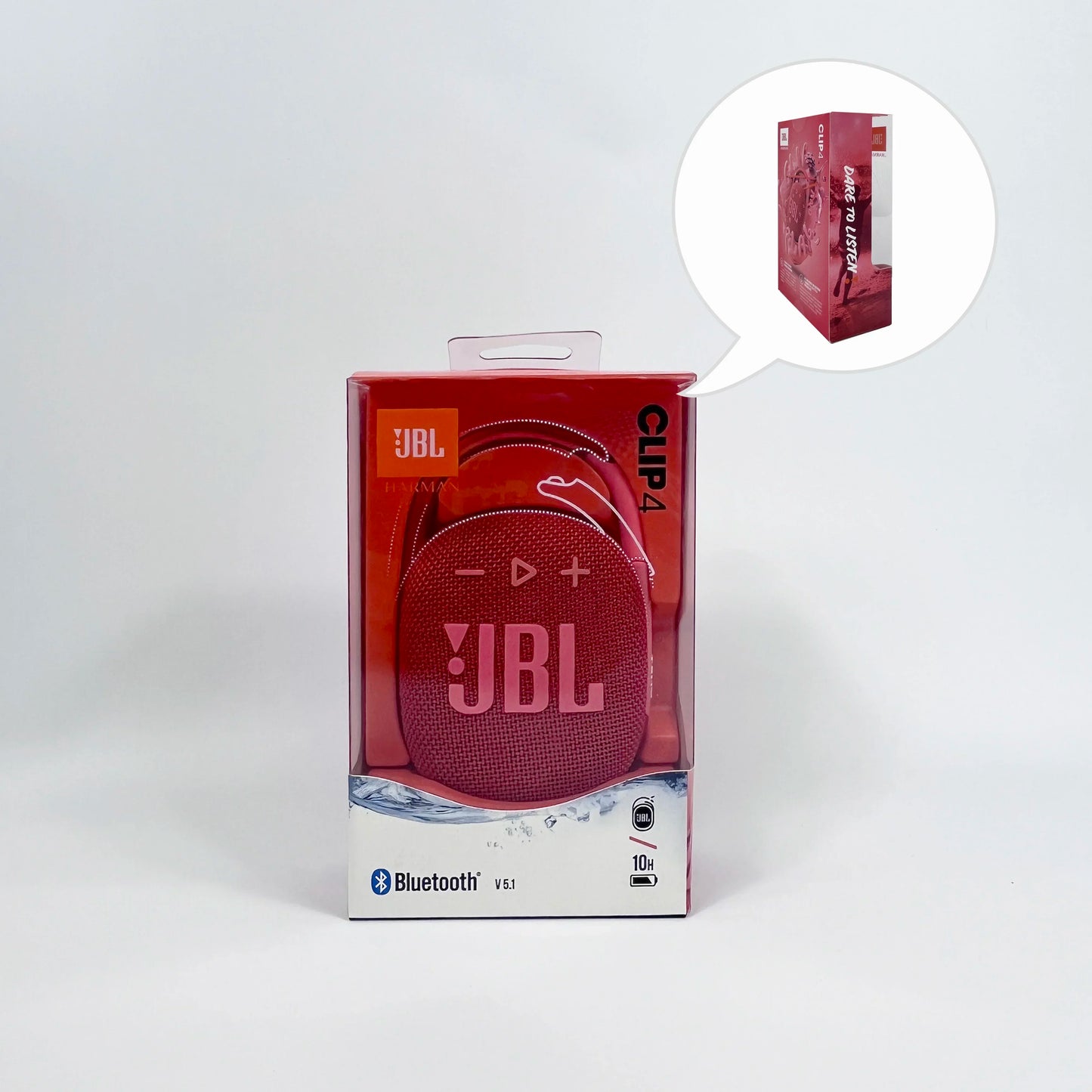 Original JBL CLIP 4 sans fil Bluetooth haut - parleur Portable caisson de basses haut - parleur extérieur Mini haut - parleur IP67 anti - poussière et étanche - Mr Connected
